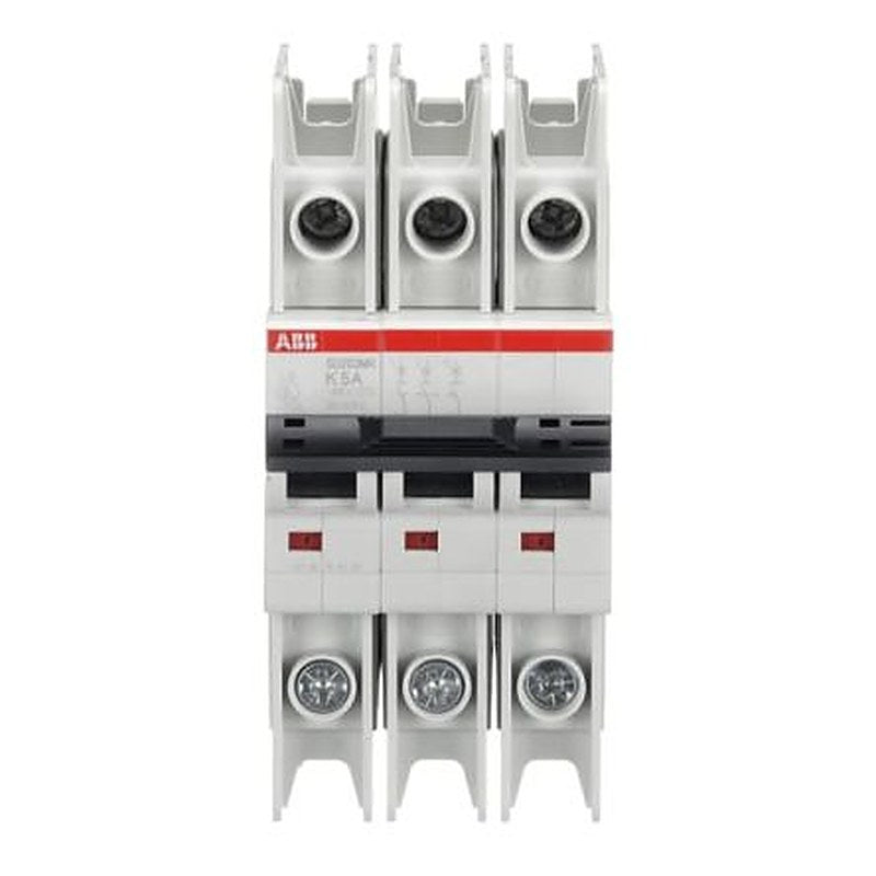 ABB System Pro M Compact SU200 MR Circuit Breaker, 3-Pole, 5A, Type K, 400V ac AC, 15 kA Breaking Capacity
