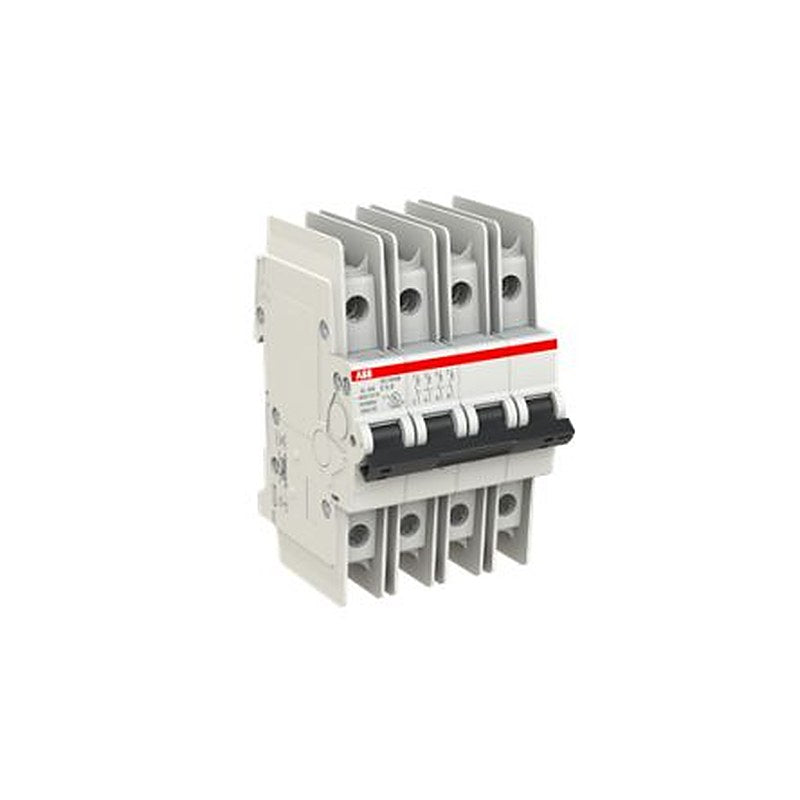 ABB SU200 M SU200 M Miniature Circuit Breaker, 4-Pole, 6A, Type C, 480V ac AC, 15 kA Breaking Capacity