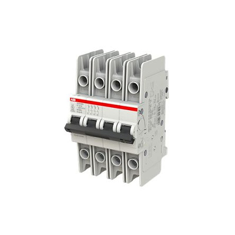 ABB System Pro M Compact SU200 MR Circuit Breaker, 4-Pole, 1.6A, Type K, 400V ac AC, 15 kA Breaking Capacity