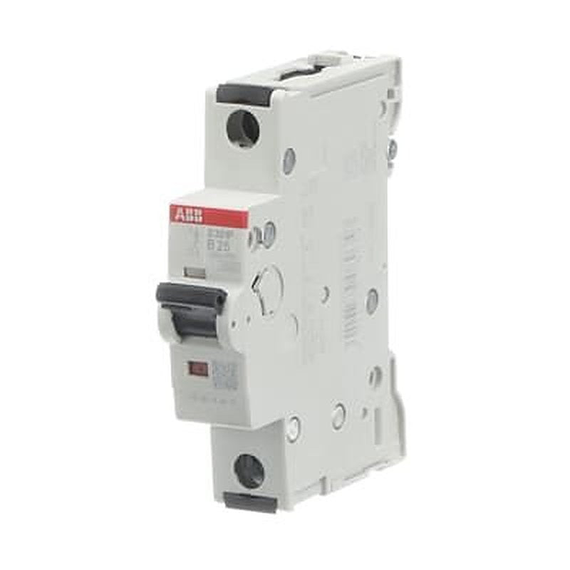 ABB System Pro M Compact S301 Miniature Circuit Breaker, 1-Pole, 25A, Type B, 415V ac AC, 125 V dc DC, 25 kA Breaking
