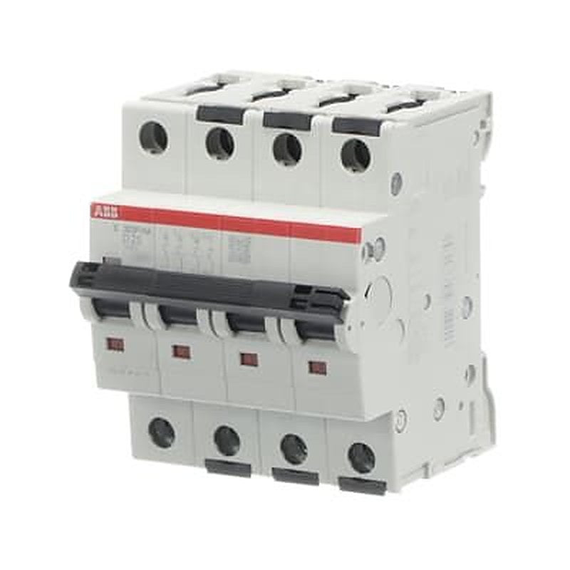 ABB System Pro M Compact S300P Miniature Circuit Breaker, 3-Pole, 25A, Type D, 415V ac AC, 125 V dc DC, 25 kA Breaking