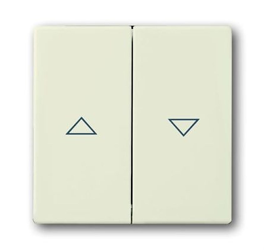ABB White Blind Control Switch 2CKA001751A Series