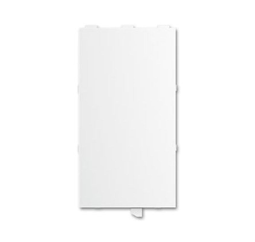 ABB White 10 Gang Cover Plate