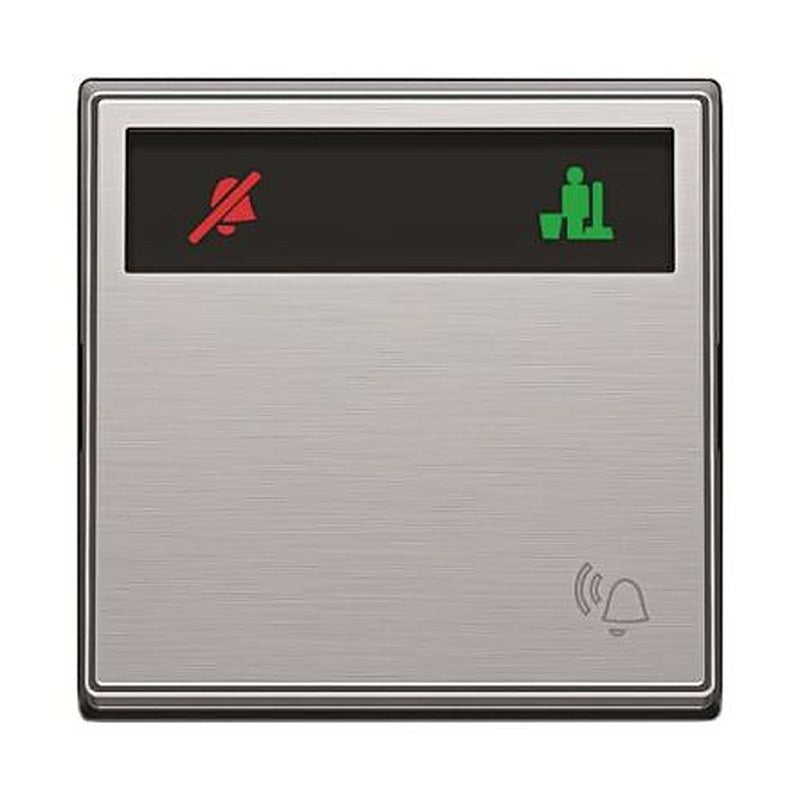 ABB Silver, 1 Way Push Button, 2 Gang, AMD