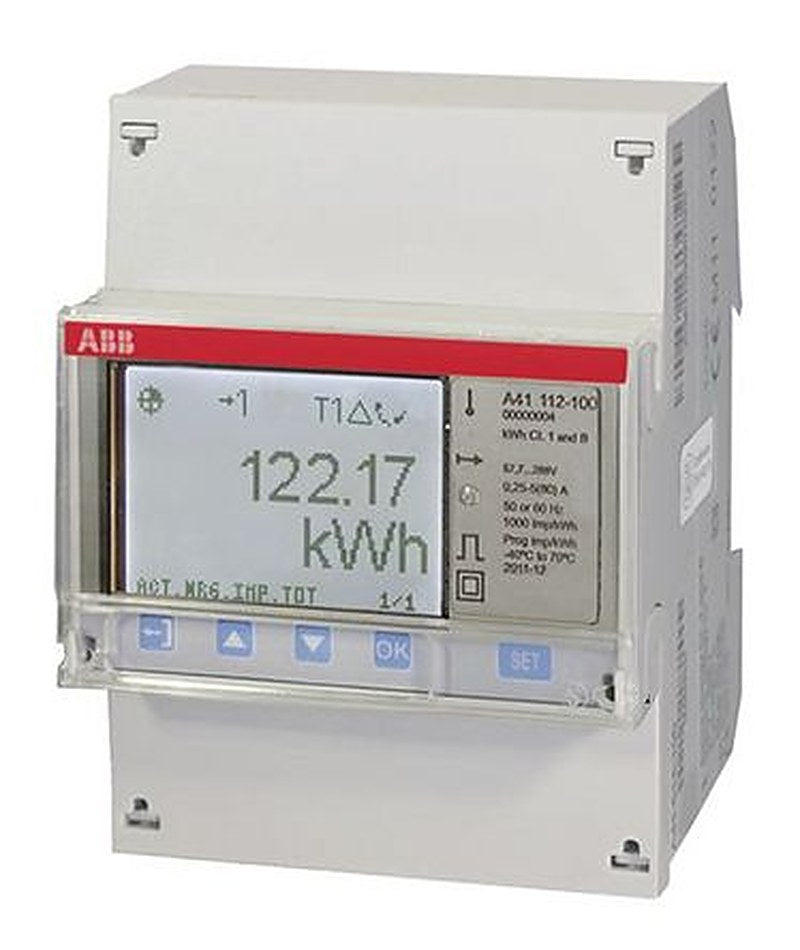ABB 1 Phase LCD Energy Meter, Type Electromechanical