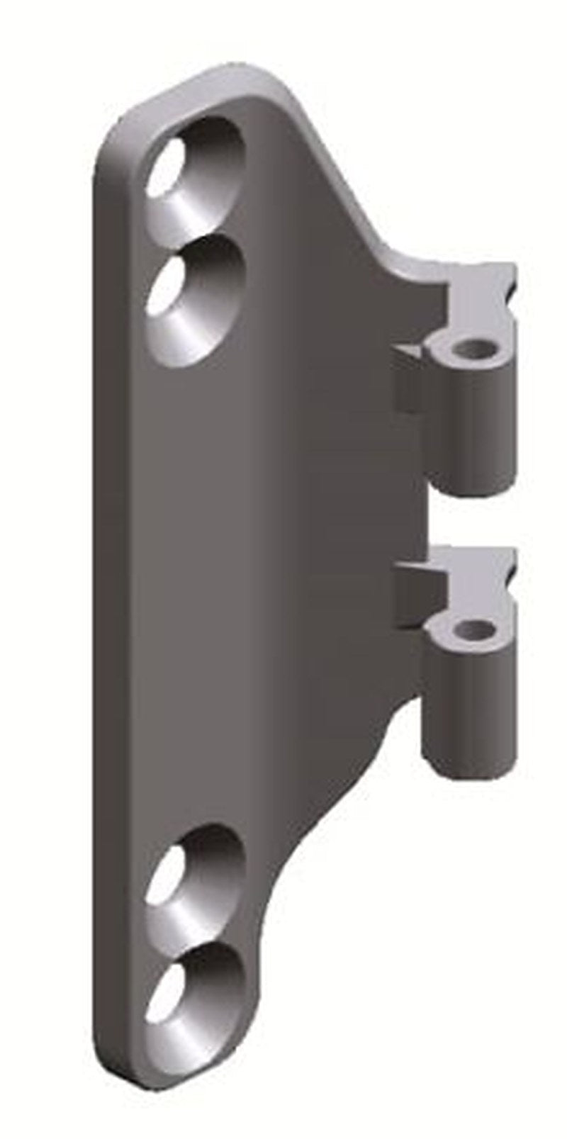 ABB RZ1 Series Metal Wall Fixing Support for Use with Cabinets TriLine 260 mm x 55 mm x 160mm