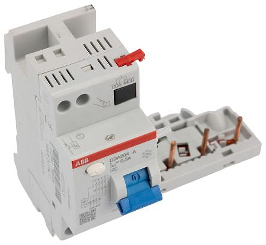 ABB DDA200 Series Residual Current Device, 40A, 4-Pole, 300 mA, Type A, 0.5 A 400V ac