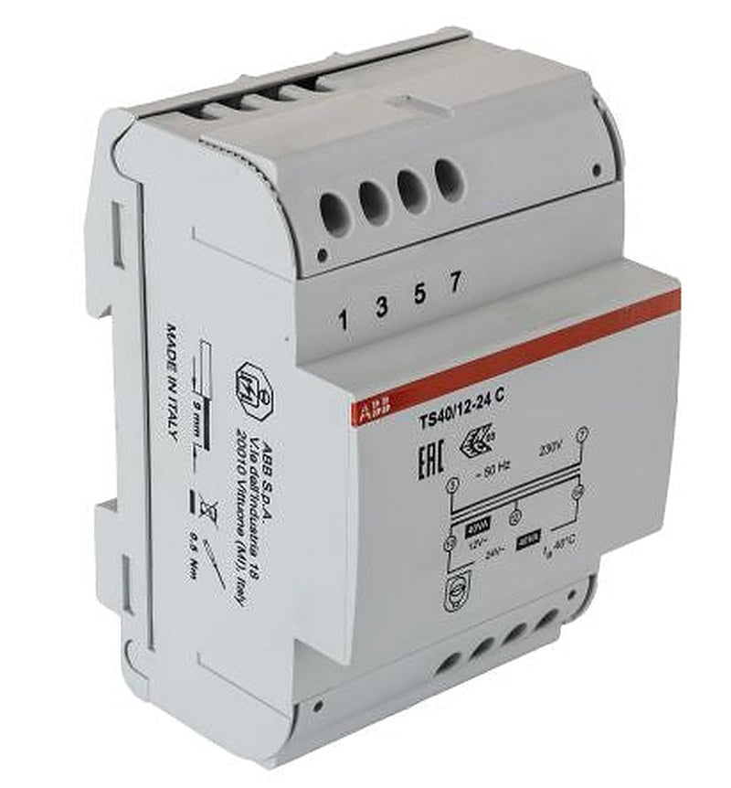ABB 40 W Bell Transformer, 230 V Primary, 24 V Secondary