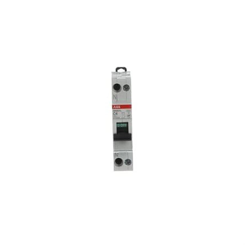 ABB SN201 SN201 Miniature Circuit Breaker, 1-Pole, 4A, Type C, 230V ac AC, 4.5 kA Breaking Capacity
