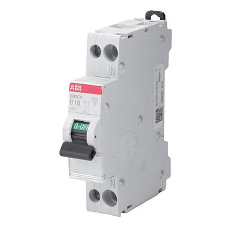 ABB SN201S SN201 Miniature Circuit Breaker, 1-Pole, 10A, Type C, 230V ac AC, 4.5 kA Breaking Capacity