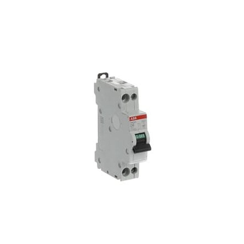ABB SN201 Miniature Circuit Breaker, 1-Pole, 6A, Type D, 230V ac AC, 10 kA Breaking Capacity