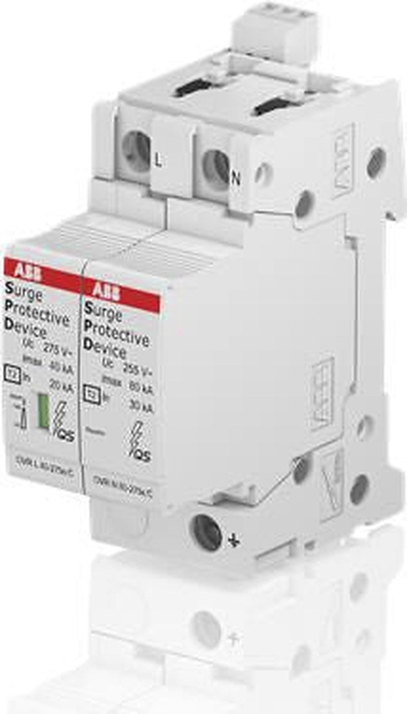 ABB, OVR Surge Protection Device 275V Maximum Voltage Rating 40 kA Maximum Surge Current Surge Protection Device