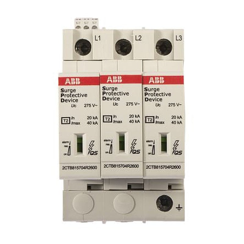 ABB, OVR Surge Protection Device 275V Maximum Voltage Rating 40 kA Maximum Surge Current Surge Protection Device