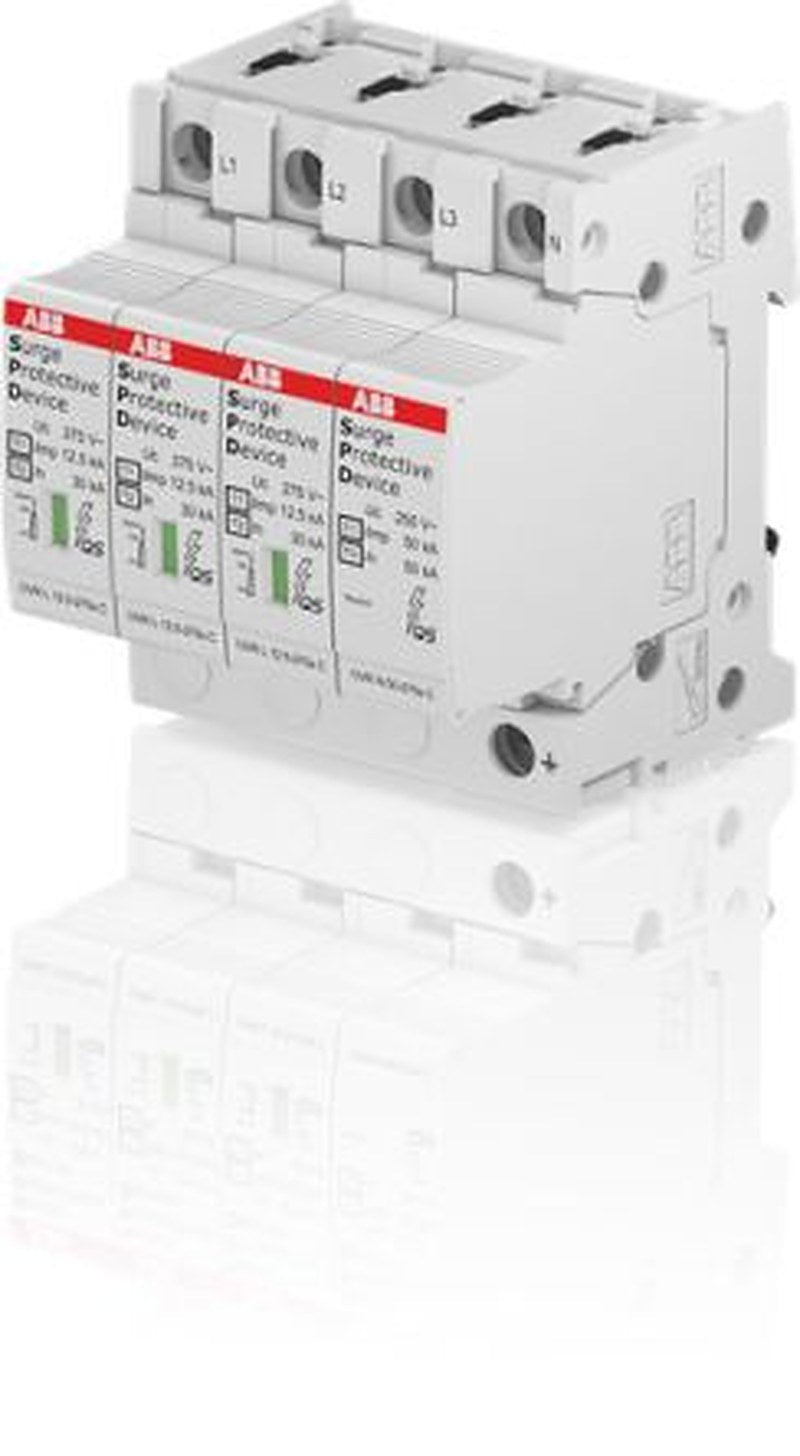 ABB, OVR Surge Protection Device 400V ac Maximum Voltage Rating 80 kA Maximum Surge Current Surge Protective Devices SPD