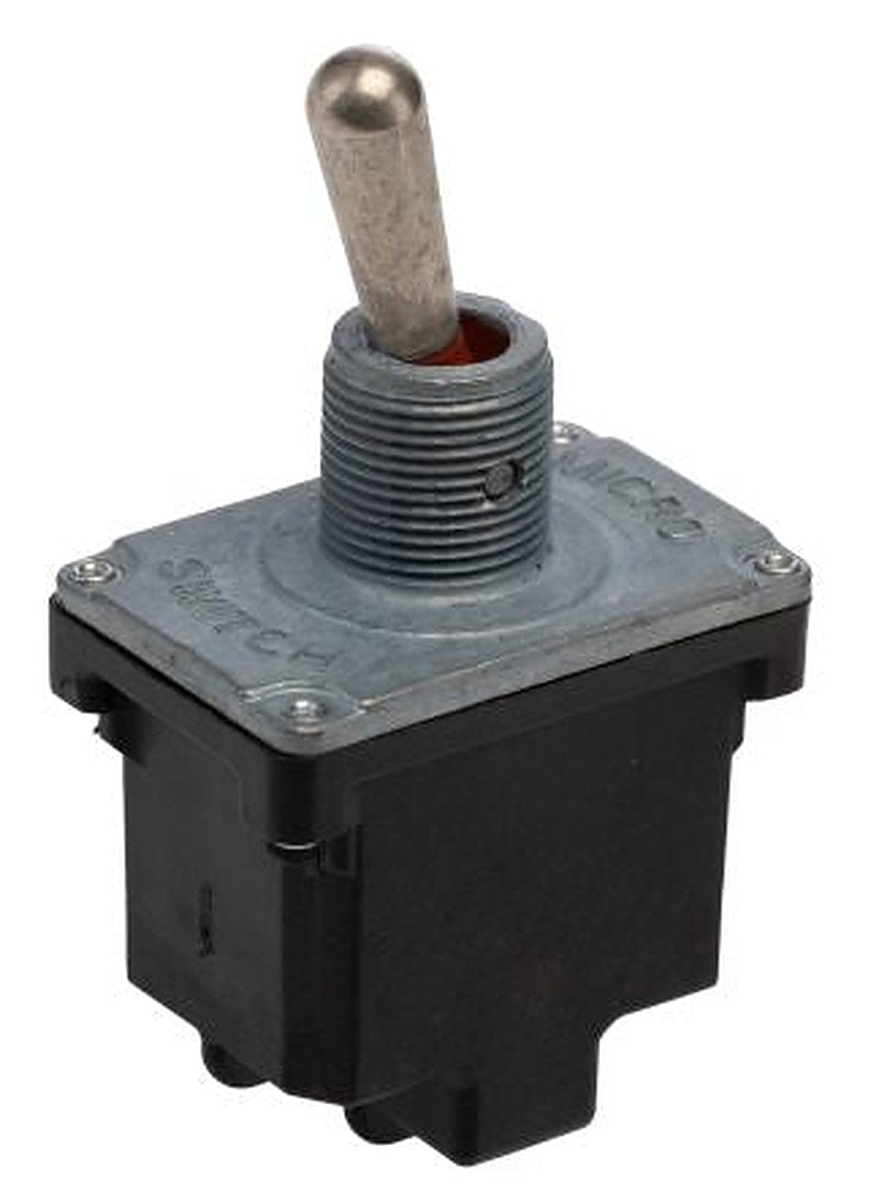 Honeywell Toggle Switch, Bushing Mount, On-Off, DPST, Screw Terminal, 277 V ac