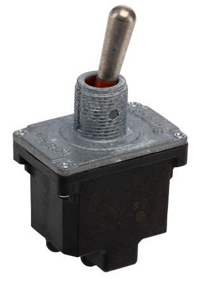 Honeywell Toggle Switch, Bushing Mount, On-On, DPDT, Screw Terminal, 277 V ac