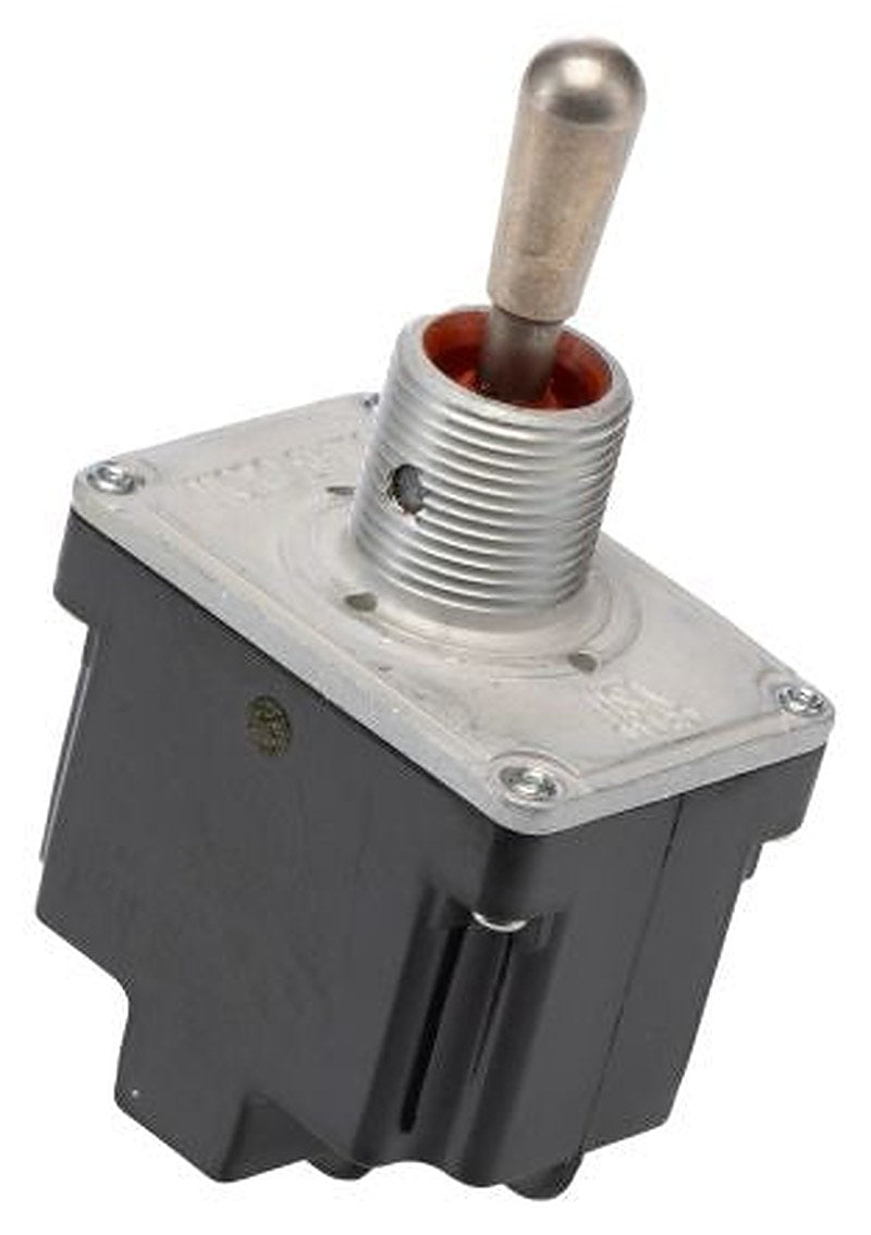 Honeywell Toggle Switch, Bushing Mount, On-Off-On, DPDT, Screw Terminal, 277 V ac