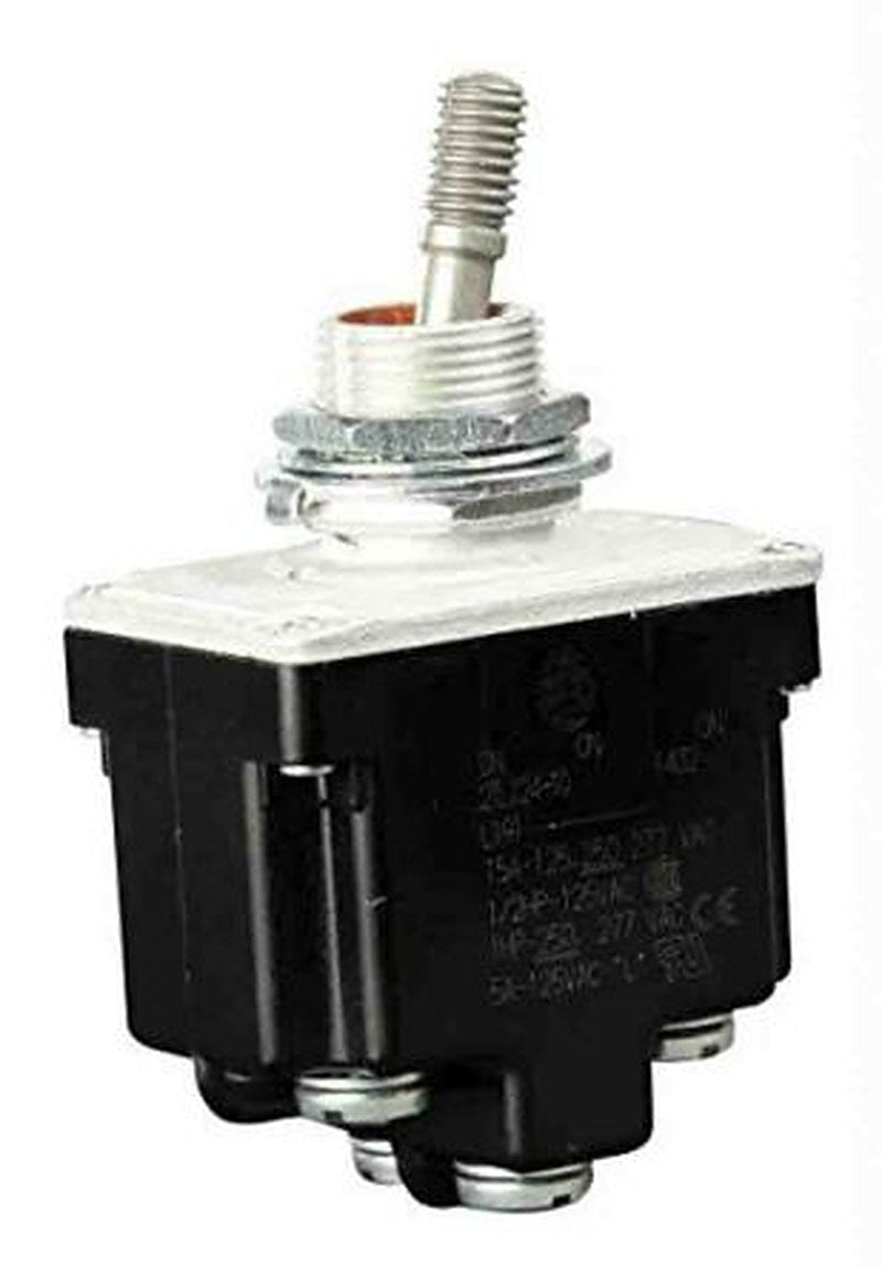 Honeywell Toggle Switch, Bushing Mount, On-On-On, DPDT, Screw Terminal, 28 V dc, 125 V ac