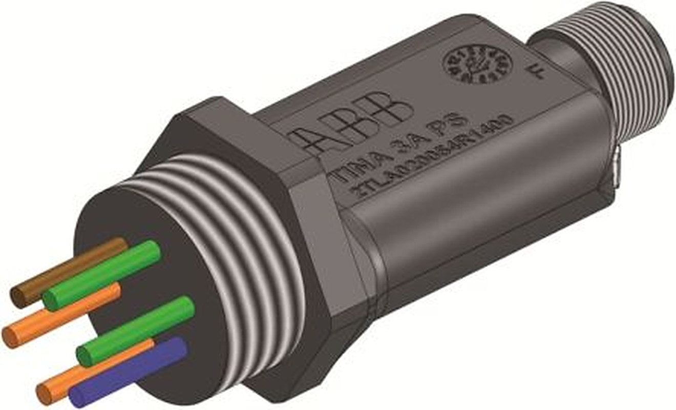ABB Push Button Adapter for use with Key Switches, E Stop Buttons, 2TLA020054R1400 TINA 3APS