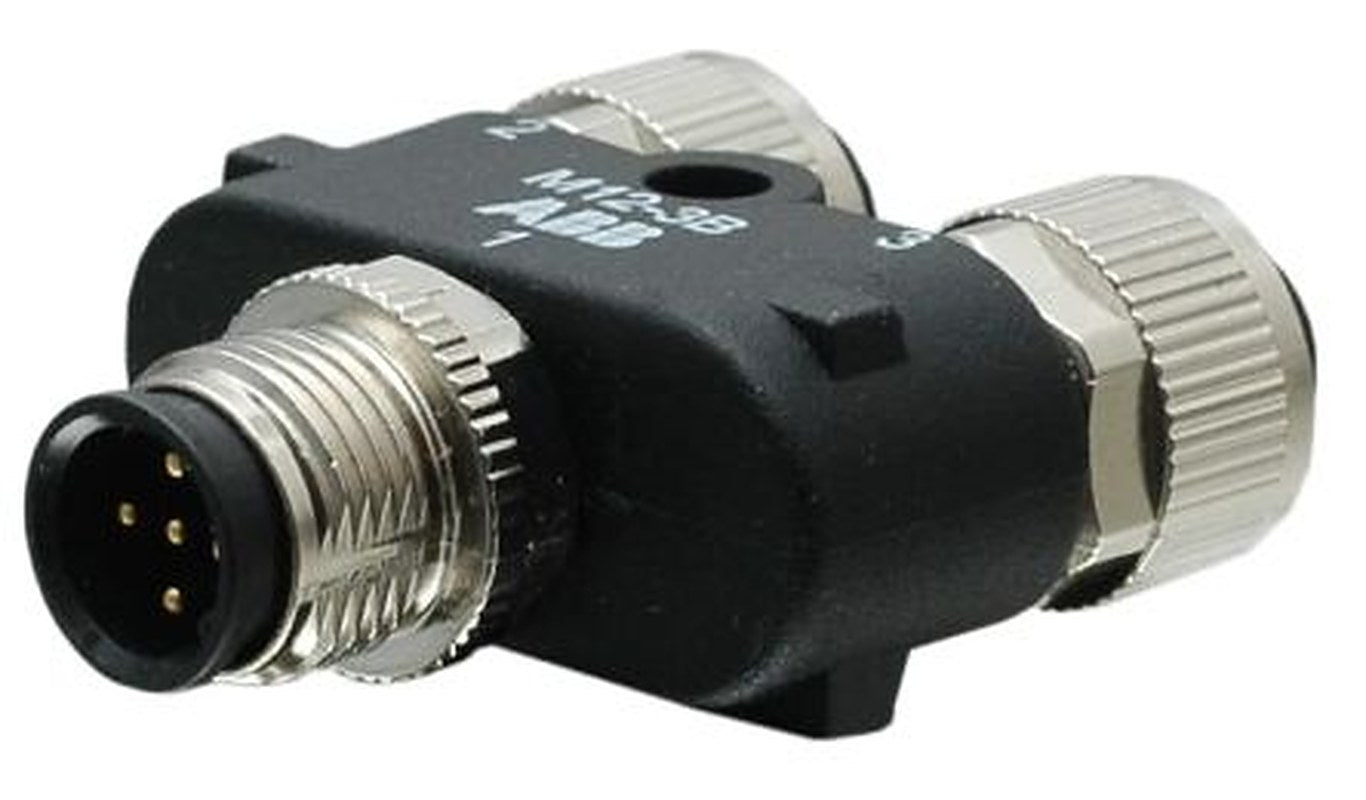 ABB Circular Connector Adapter, M12 Connector, Female/Male, IP67
