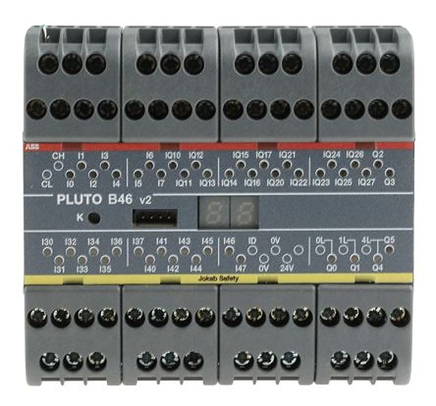 ABB 2TLA Series Safety Controller, 24 Safety Inputs, 6 Safety Outputs, 24V dc