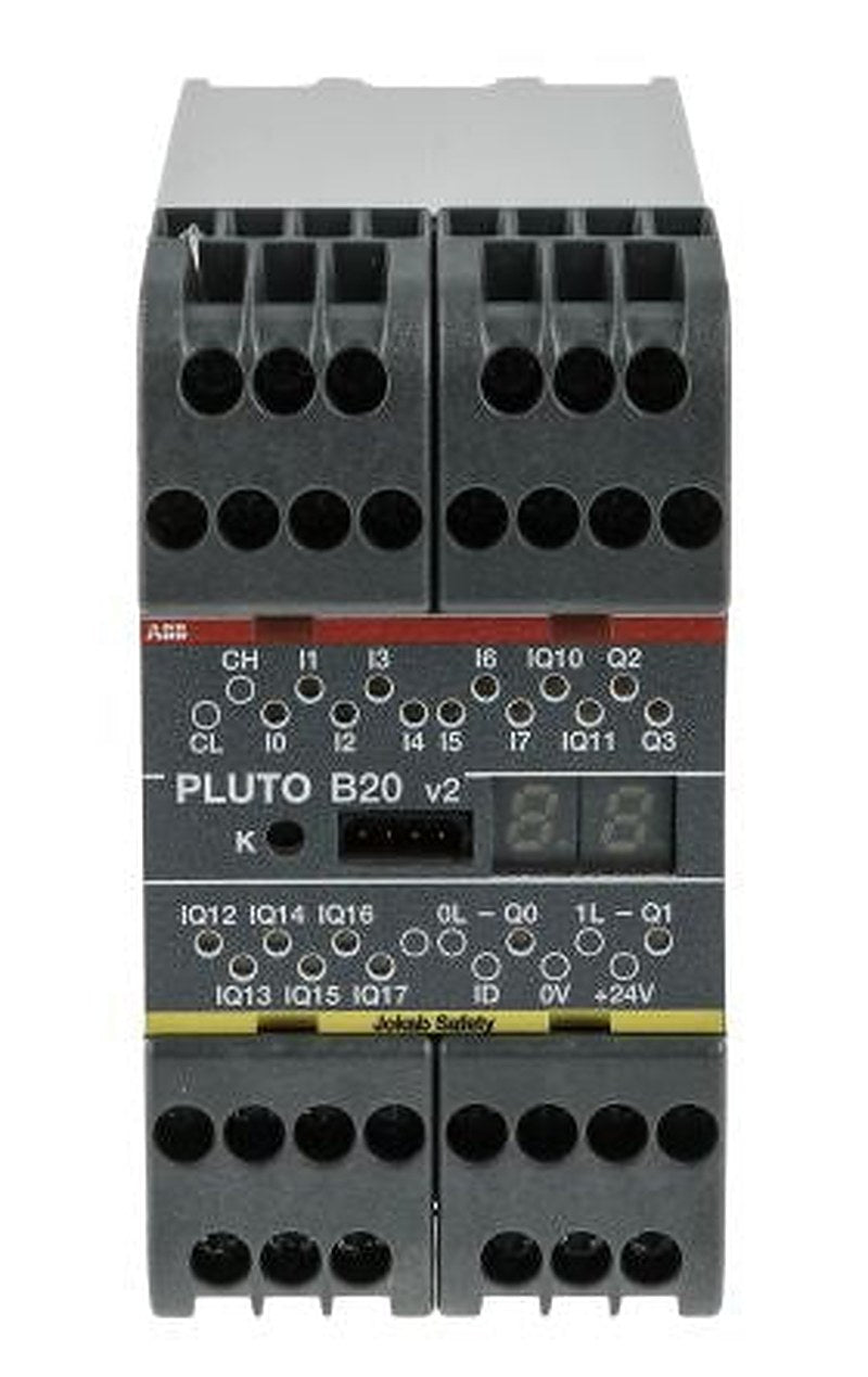 ABB 2TLA Series Safety Controller, 8 Safety Inputs, 4 Safety Outputs, 24V dc