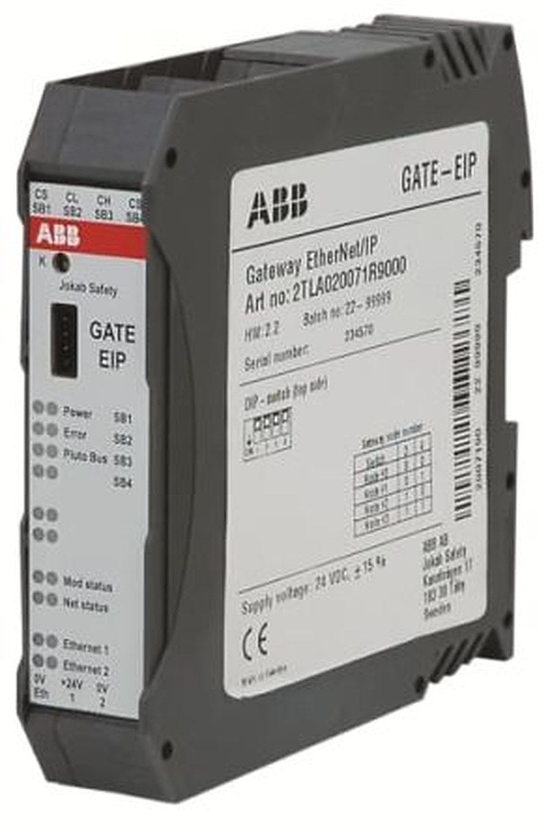 ABB 2TLA Series Interface Module for Use with Pluto D45, Pluto B22, Pluto B42 AS-I, Pluto B46 v2, Pluto D20, Pluto D20