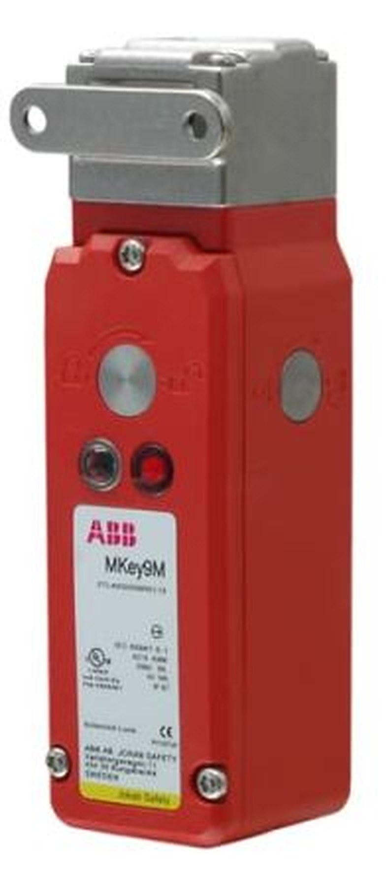 ABB MKey9M 24VDC Switch Safety Interlock Switch, Key Actuator Included, Stainless Steel, Interlock