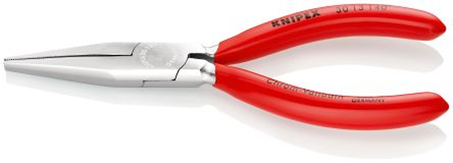 Knipex 1-Piece Long Nose Plier, 145 mm Overall, 42mm Jaw
