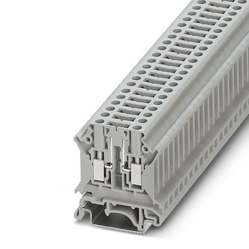 Phoenix Contact 3000604 UK 5 N-TG Series Disconnect Terminal Block Grey, 0.2mm², 6 mm², 1-Level, Screw