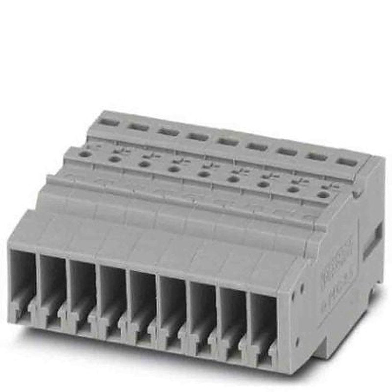 Phoenix Contact PPC Series Pluggable Terminal Block, 9-Contact, 5.2 mm Pitch, 1 Row, 3000663