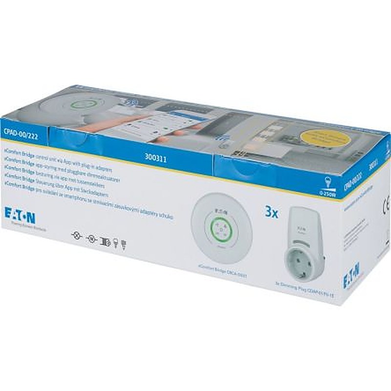 Eaton 1 Way Dimmer Switch, 196V, 253 V, 250 W