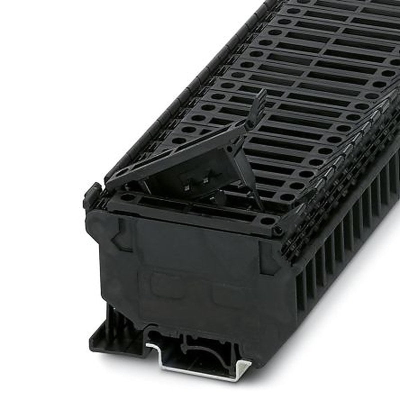 Phoenix Contact 3004472 UK5-HESI (5X20) Series Fuse Modular Terminal Block Black, 1-Level Fused, Screw
