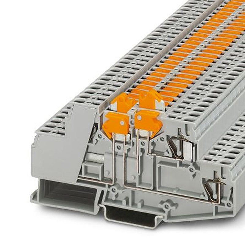 Phoenix Contact 3005798 Disconnect Terminal Block Grey, 1.5mm², 2-Level, Spring Cage
