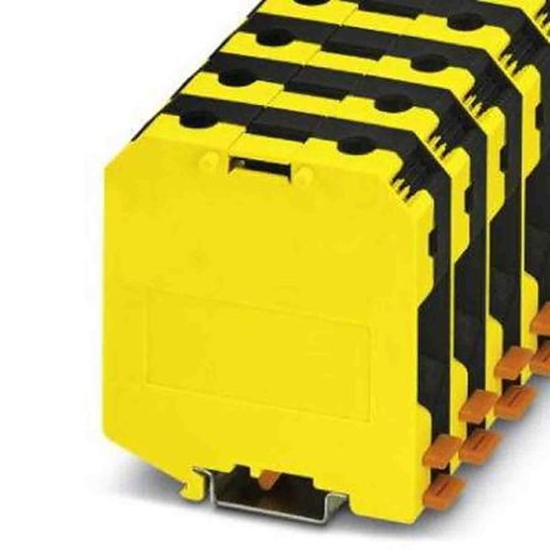 Phoenix Contact 3009080 UKH 50 Series High Current Connector Black, Yellow, 16mm², 70 mm², 1-Level, Screw, IECEx/ATEX