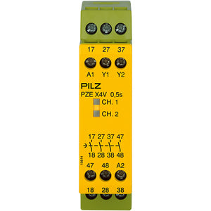 Pilz 774580 - PZE X4V 0,5/24VDC 4n/o fix