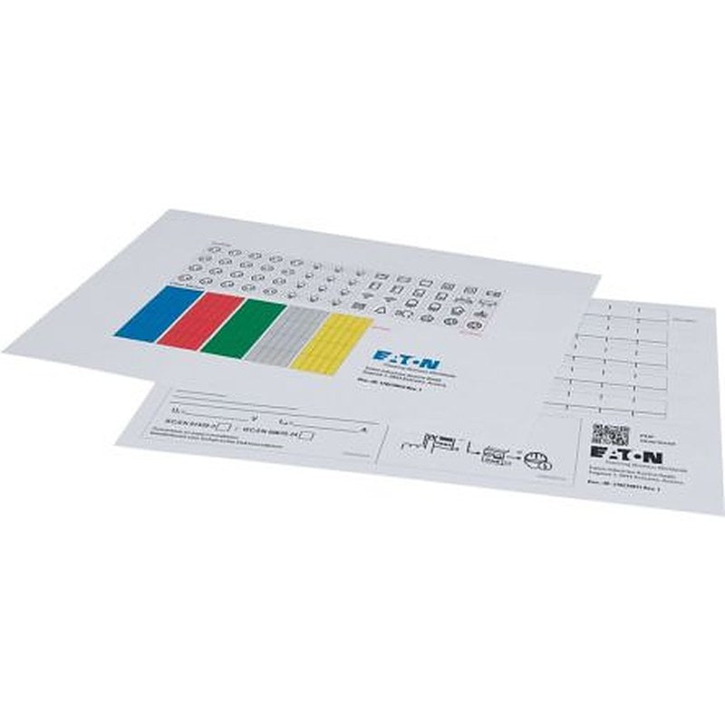 Eaton Inscription Label for Use with Distribution Board