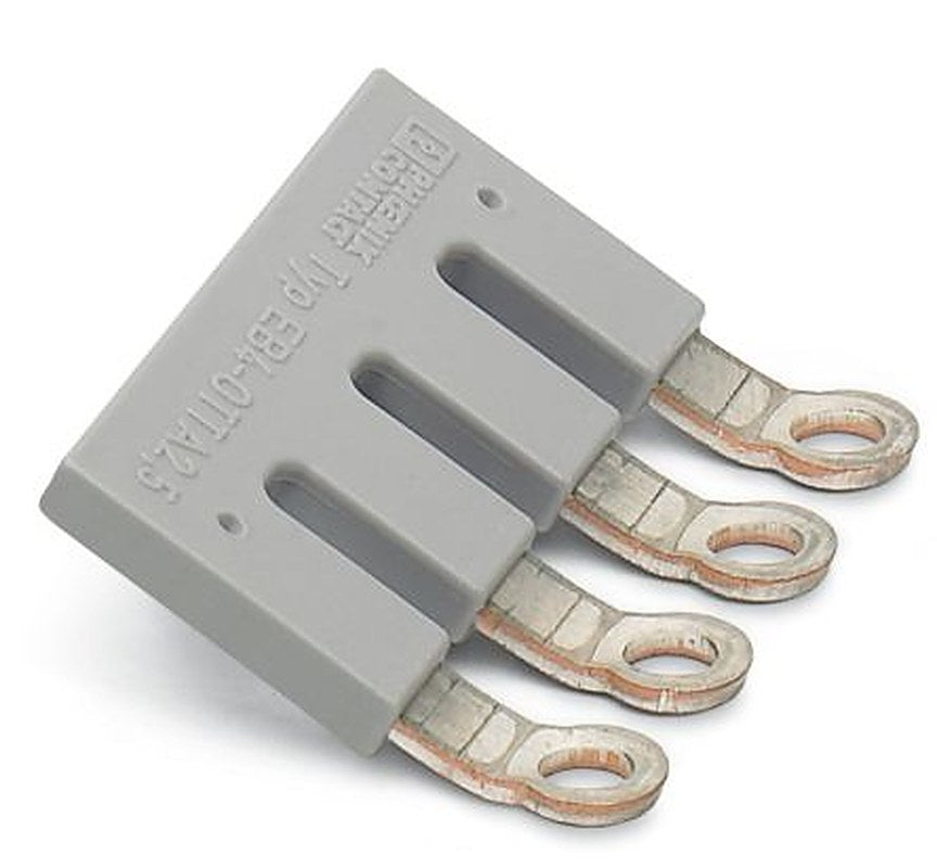 Phoenix Contact EB 4- OTTA 2.5 Series Insertion Bridge for Use with DIN Rail Terminal Blocks