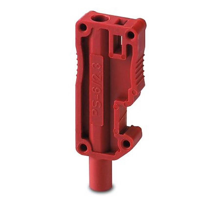 Phoenix Contact PS-6/2.3MM RD Series Test Plug for Use with Modular Terminal Block