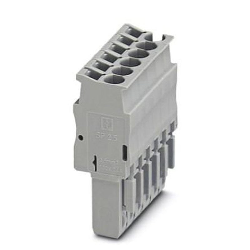 Phoenix Contact SP 2.5/6 Series Pluggable Terminal Block, 6-Contact, 52 mm Pitch, 3040300