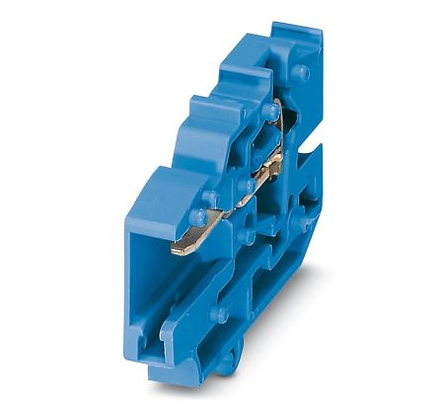 Phoenix Contact 3042227 Combi Plug Blue, 0.08mm², 4 mm², 1-Level, Spring Cage