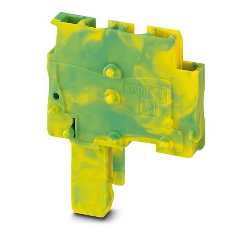 Phoenix Contact SPDB Series Terminal Plug, 1-Way, 12AWG, 28 AWG Wire, 24A Spring Cage