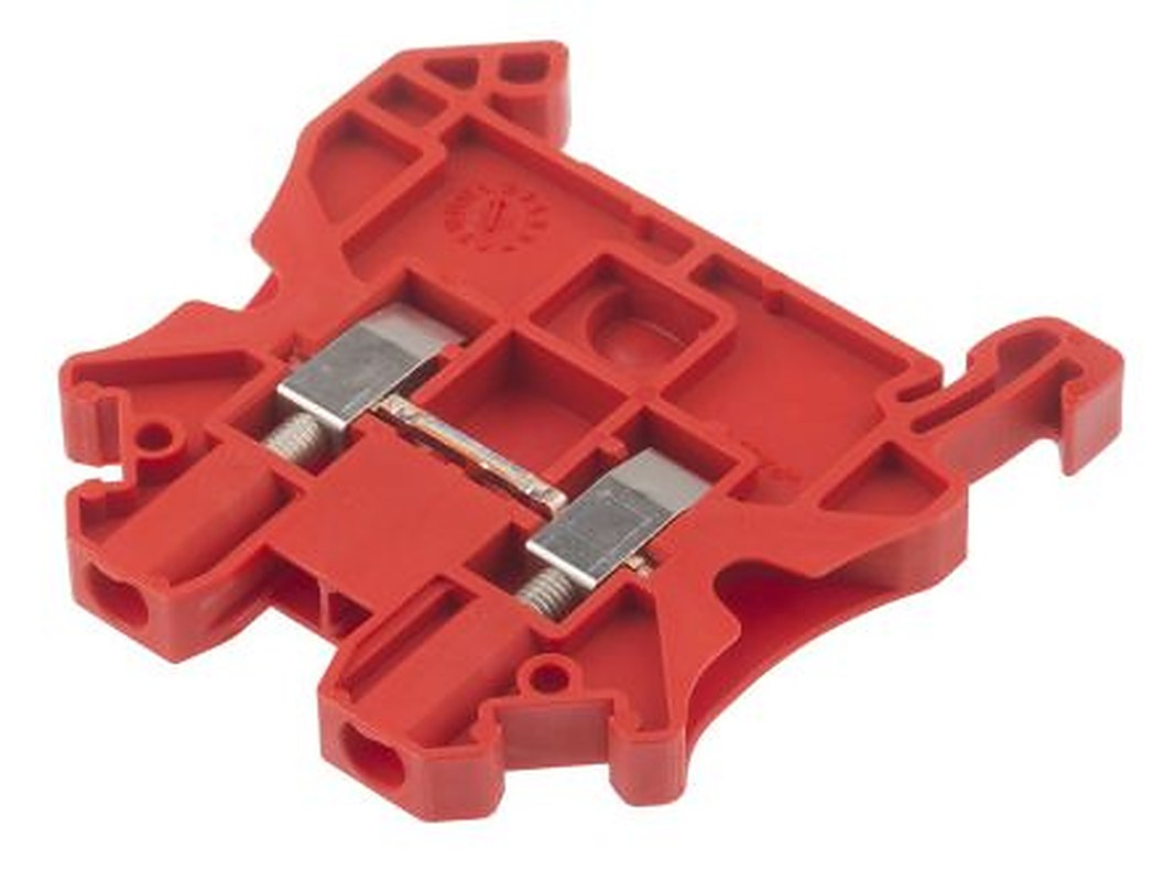 Phoenix Contact 3045062 UT 2.5 RD Series Feed Through Terminal Block Red, 2.5mm², 1-Level, Screw