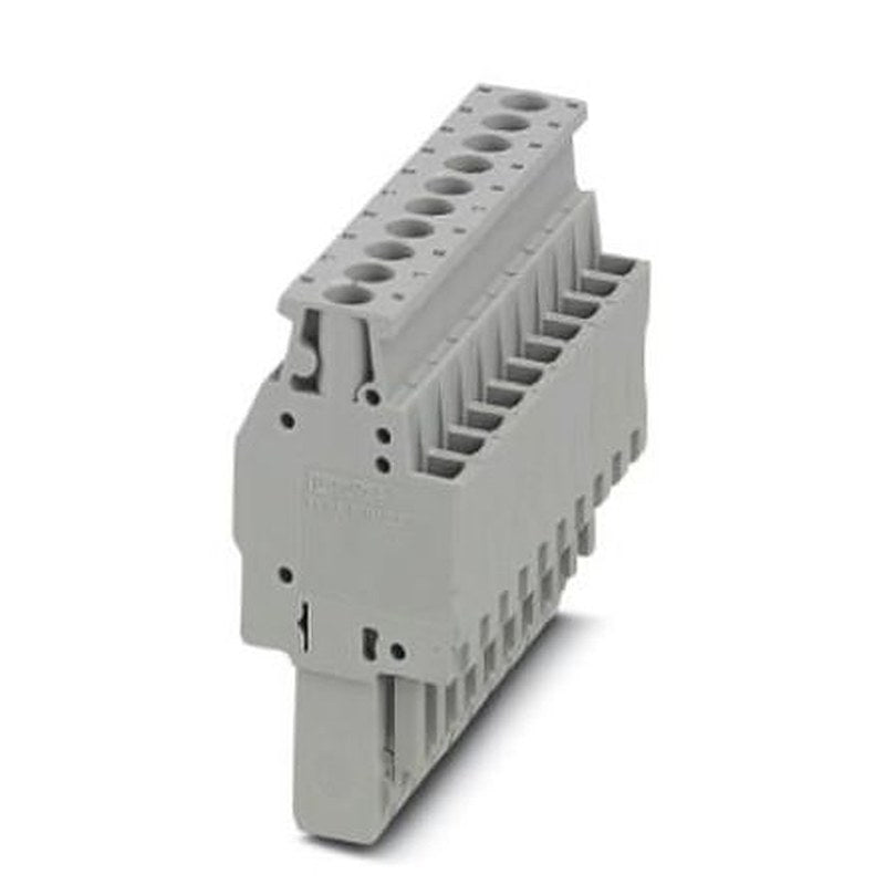 Phoenix Contact UPBV 2.5/10 Series Pluggable Terminal Block, 10-Contact, 5.2 mm Pitch, 3045499