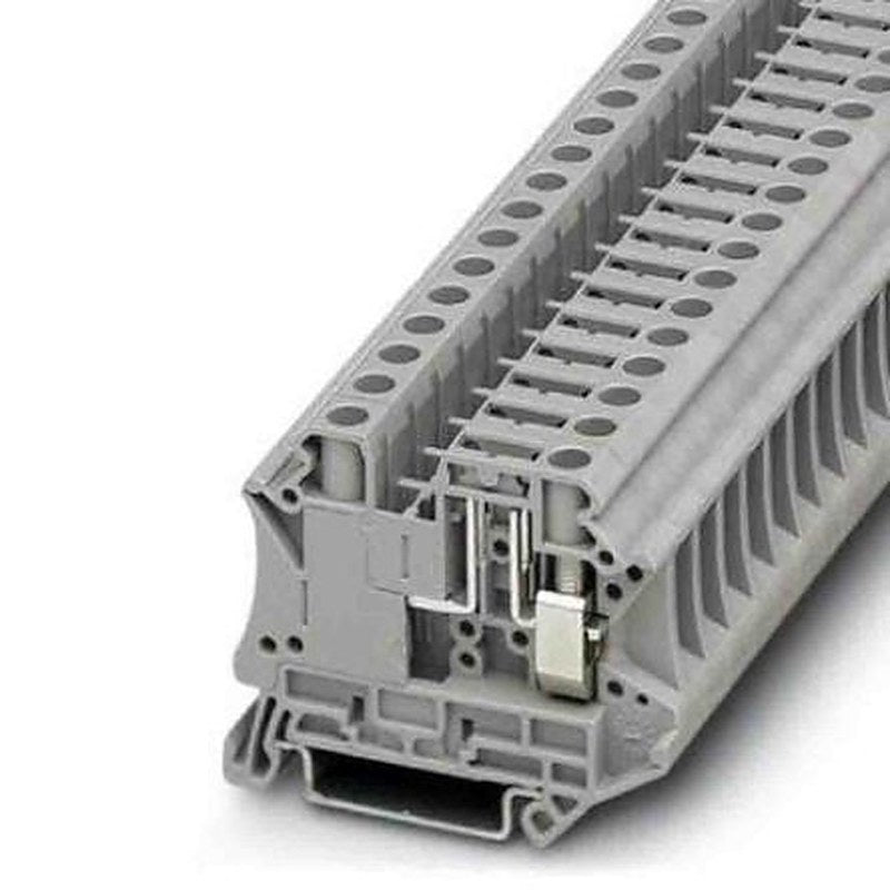 Phoenix Contact 3046485 UT Series Disconnect Terminal Block Grey, 0.2mm², 10 mm², 1-Level, Screw