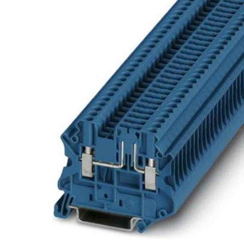 Phoenix Contact 3046579 UT Series Disconnect Terminal Block Blue, 0.14mm², 4 mm², 1-Level, Screw