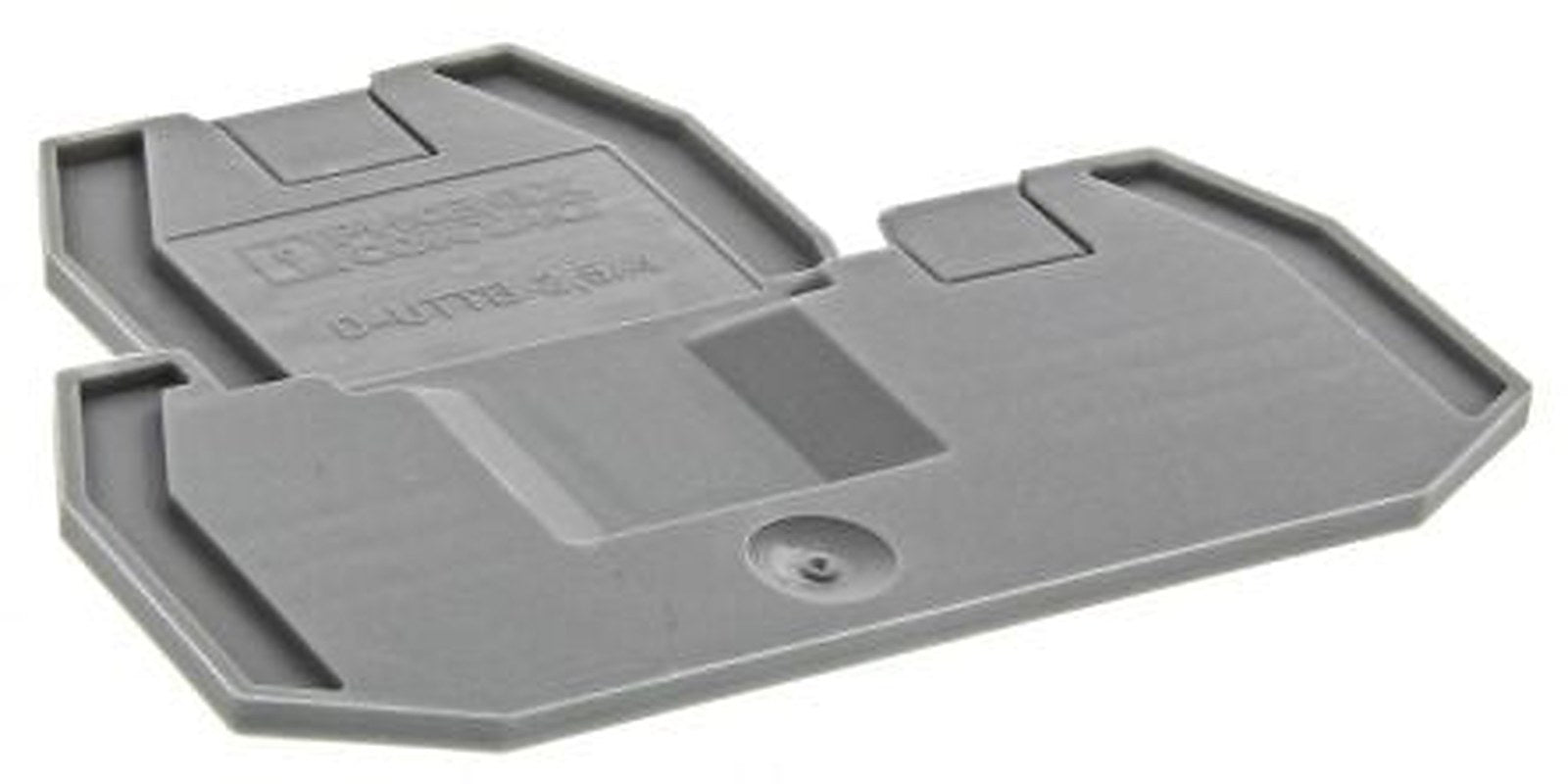 Phoenix Contact D-UTTB Series End Cover for Use with DIN Rail Terminal Blocks