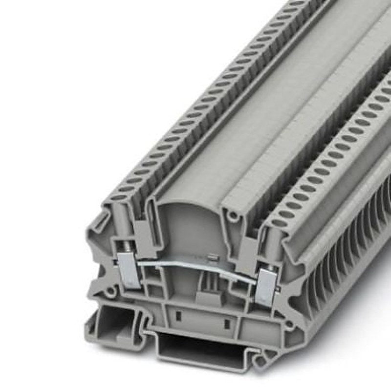Phoenix Contact 3047465 UTMED 4 Series Feed Through Terminal Block Grey, 0.14mm², 6 mm², 1-Level, Screw