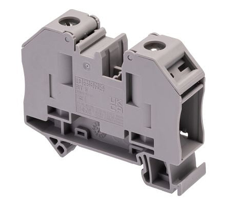 Phoenix Contact 3049026 RT 5 Series High Current Connector Grey, 6mm², 1-Level, Bolt
