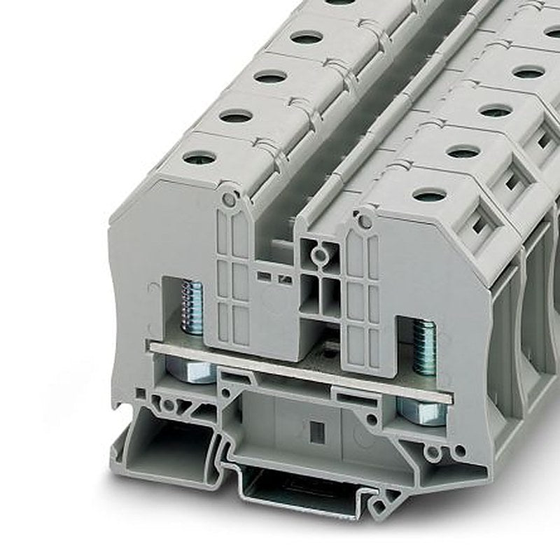 Phoenix Contact 3049042 RT 8 Clipline Series High Current Connector Grey, 1-Level, Bolt